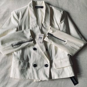 Blank NYC NWT Cream Blazer Medium